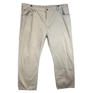 Levi's‎ 559 Relaxed Straight Leg Jeans Men's 44x30 Tan Khaki Cotton Casual